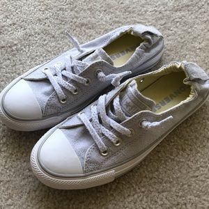 NWT Grey Converse shoreline